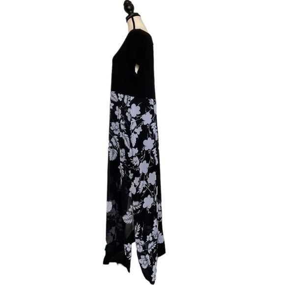 Brand New! Vince Camuto Sheer Floral Overlay Maxi Dress XL - Picture 2 of 7